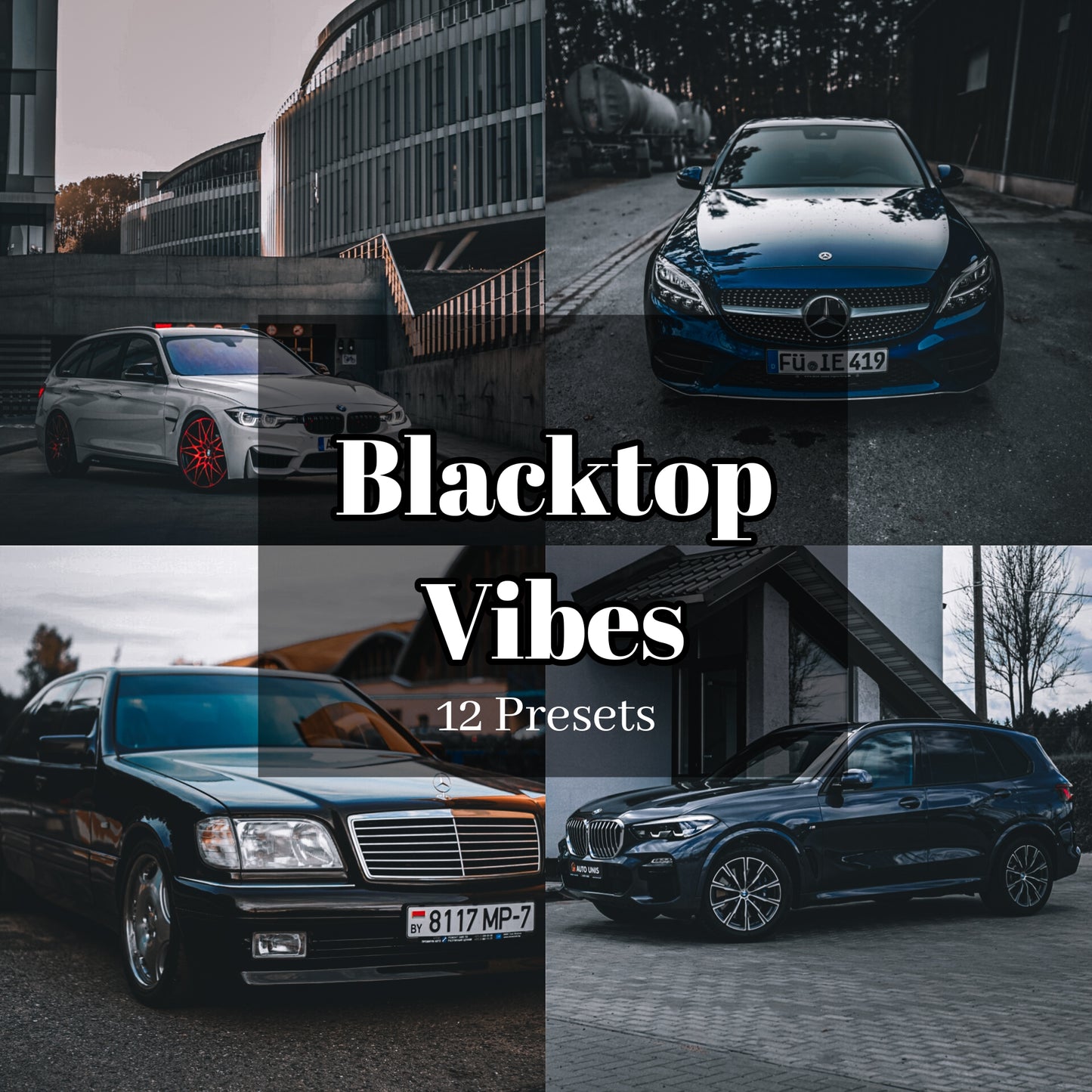 Black Top Vibes - 12 Presets Pack