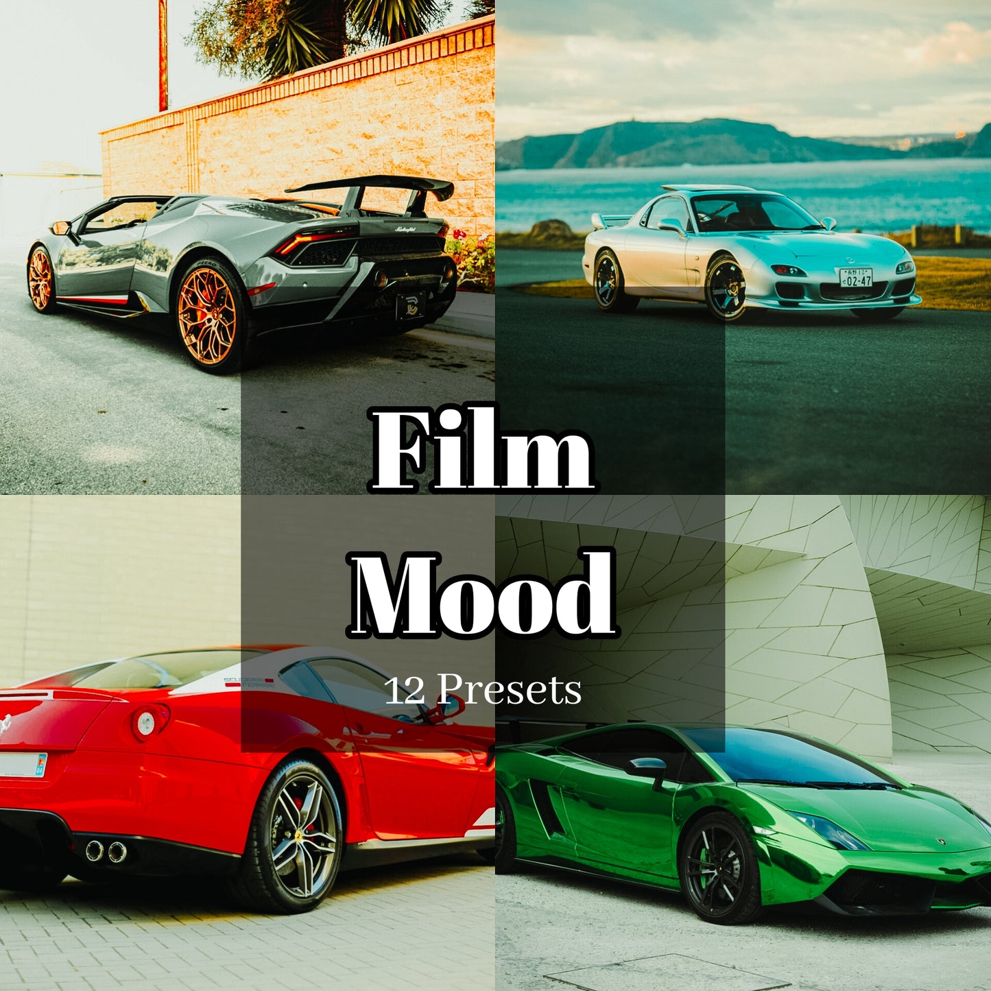 Film Mood - 12 Presets Pack