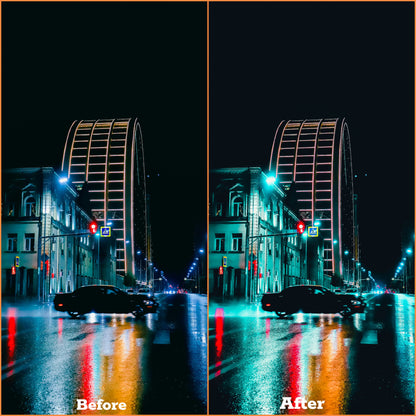 Night City Lights - 12 Presets Pack