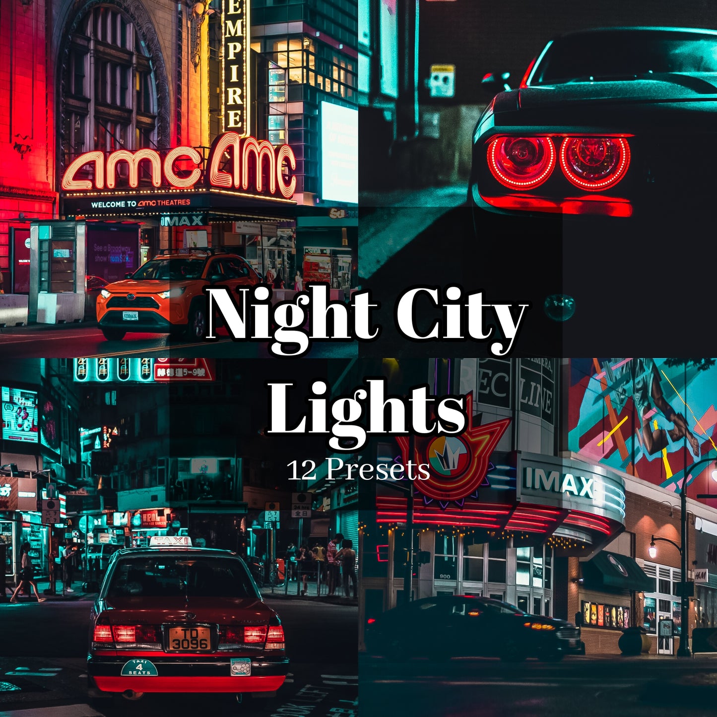 Night City Lights - 12 Presets Pack