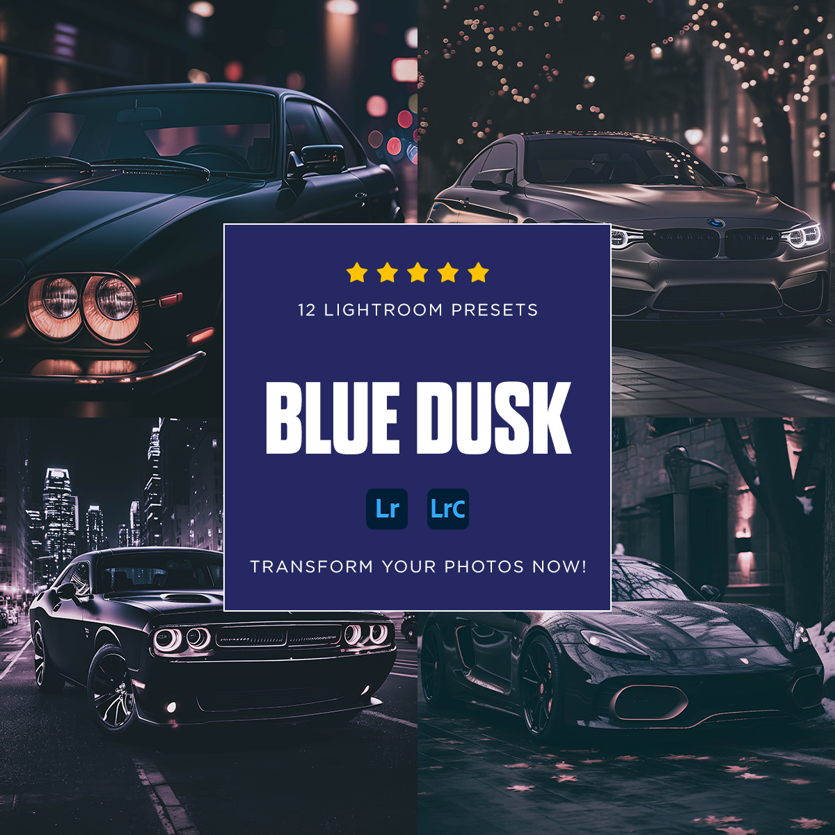 Blue Dusk - 12 Presets Pack