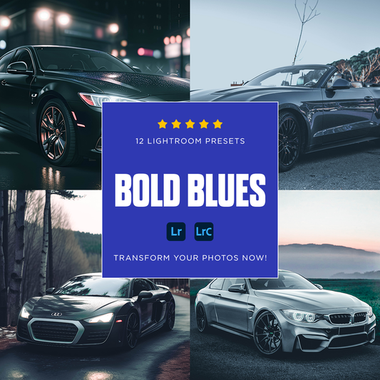 Bold Blues - 12 Presets Pack