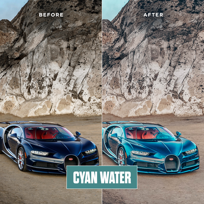 Cyan Water - 12 Presets Pack