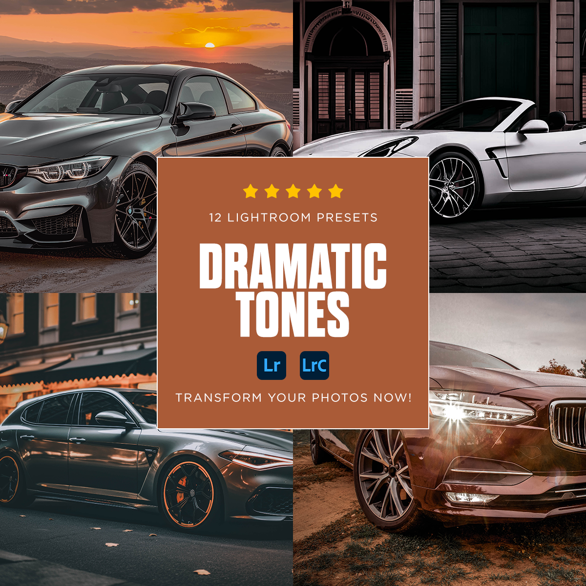 Dramatic Tones - 12 Presets Pack