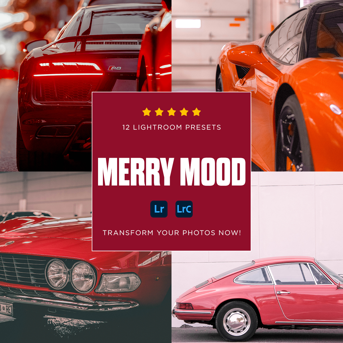 Merry Mood - 12 Presets Pack