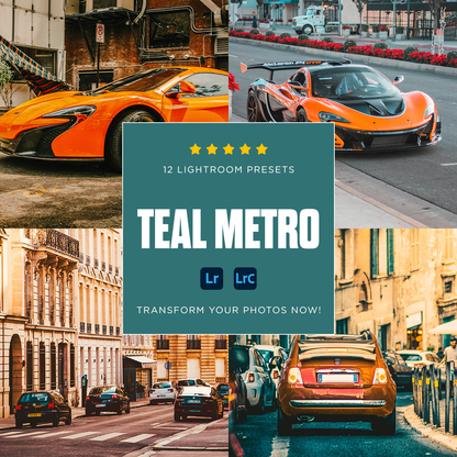 Teal Metro - 12 Presets Pack