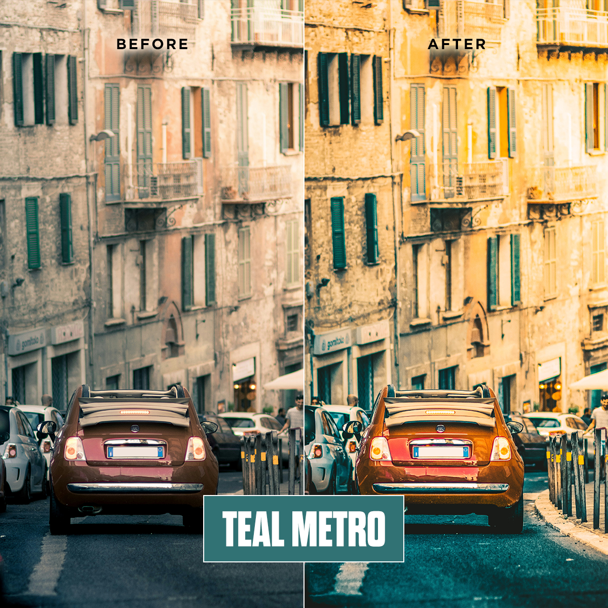 Teal Metro - 12 Presets Pack