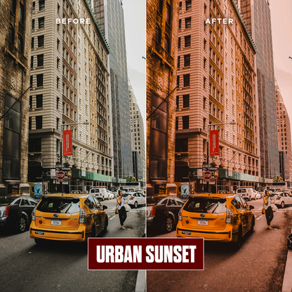 Urban Sunset - 12 Presets Pack