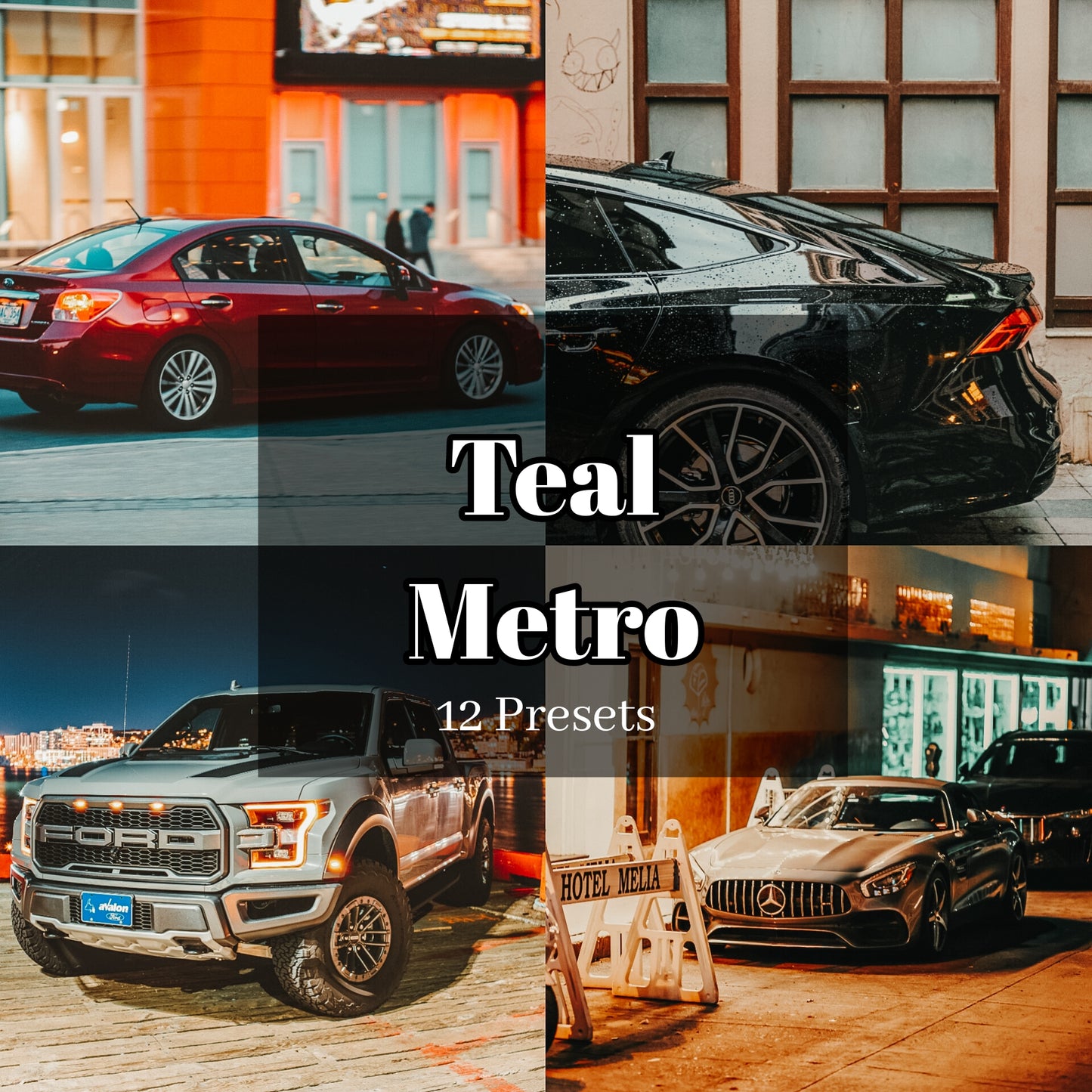 Teal Metro - 12 Presets Pack