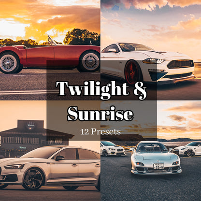 Twilight & Sunrise - 12 Presets Pack