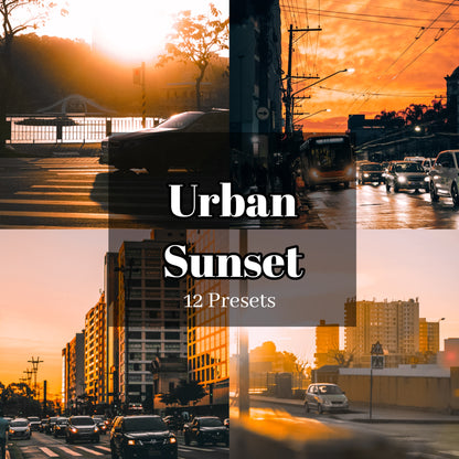 Urban Sunset - 12 Presets Pack